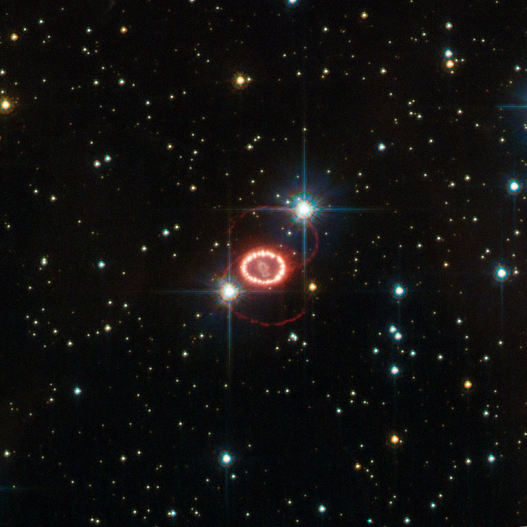 La supernovae Sn1987A – droits : ESA/Hubble & NASA